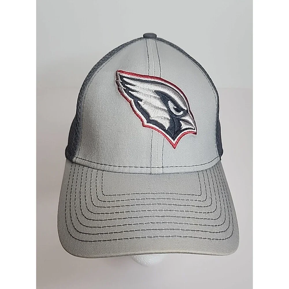 Arizona Cardinals NFL New Era 39thirty Hat Cap Medium/ Large Gray Football